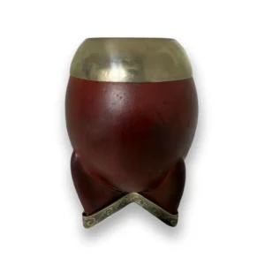 Mate Torpedo Cuero Bordó
